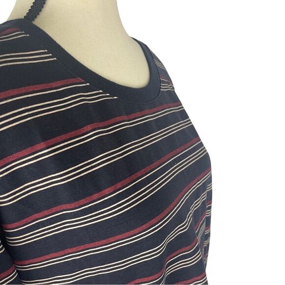 Joe's Women’s Sweatshirt Small Stripe Round NeckRelaxed Lg Sleeve Pullover Sz S - Picture 4 of 7